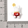 Alloy Enamel Pendants AL-CBA604F-08-3