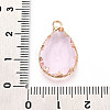 Transparent Glass Pendants KK-N283-02H-G-3