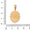 Epoxy Resin Pendants STAS-P436-01G-02-3