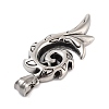 Retro 304 Stainless Steel Big Pendants STAS-I205-27AS-2
