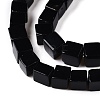 Natural Black Agate(Dyed & Heated) Beads Strands G-T139-6x6-35B-3