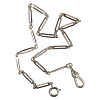 GOMAKERER 8Pcs 4 Styles 304 Stainless Steel Smooth Surface Spring Ring Clasps STAS-GO0001-23-6