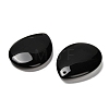 Natural Black Obsidian Pendants G-Z088-02C-2