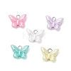Opaque Acrylic Imitation Pearl Beads Pendants PALLOY-JF04296-01-1