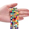 Polymer Clay Bead Strands CLAY-T001-C28-6