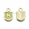 Alloy Enamel Charms ENAM-T012-03M-RS-3