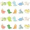 20Pcs 10 Styles Zinc Alloy Enamel Pendants ENAM-YW0008-32-1