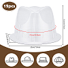 Transparent Plastic Cap Support FIND-WH0149-26B-2