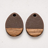 Resin & Walnut Wood Pendants RESI-S358-15-2