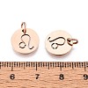 304 Stainless Steel Charms STAS-Q201-T445-5R-3