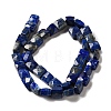 Natural Lapis Lazuli Beads Strands G-C109-A17-02-3