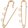 30Pcs Alloy Brooch Findings FIND-SC0022-86-7