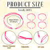 20Pcs Waxed Polyester Cord Bracelet Making AJEW-TAC00097-3