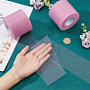 50 Yards Elastic Polyester Deco Mesh Ribbons SRIB-WH0011-129B-3