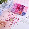 SUNNYCLUE 156G 12 Style Glass Seed Beads SEED-SC0001-33A-3