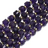 Natural Amethyst Jade Beads Strands G-I376-D28-01-1