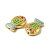 Baking Paint Glass Enamel Beads GLAA-B035-01B-3