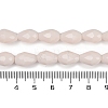 Opaque Solid Color Beads Strands EGLA-N013-P4mm-D08-4