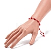Nylon Braided Knot Cord Bracelet BJEW-JB08369-01-3