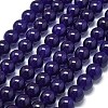 Natural Malaysia Jade Beads Strands G-L645-C01-12mm-07-1