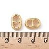Brass Silicone Slide Charms KK-C099-06B-G-3