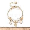 Alloy Enamel European Beads Charm Bracelets BJEW-F495-03G-3
