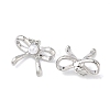 Brass ABS Imitation Pearl Pendants KK-P349-16P-2
