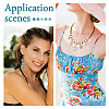DIY Hollow Tortoise Jewelry Making Finding Kit FIND-TA0002-78-10