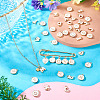 2Bags 2 Styles Initial Letter A~Z Alphabet Enamel Charms ENAM-TA0003-68-7