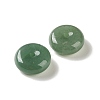 Natural Green Aventurine Chinese Safety Buckle Pendants G-B192-02C-2