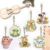 Animals DIY Diamond Painting Keychain Kit PW-WGC69F4-01-5