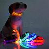 Adjustable Polyester LED Dog Collar MP-H001-A10-7