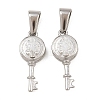 304 Stainless Steel Pendants STAS-I360-01P-1