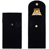 Rectangle Velvet Watch Storage Bag AJEW-CN0008-18B-1