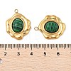 Synthetic Malachite Pendants STAS-P380-15G-03-3