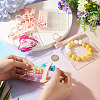 24Pcs 3 Styles Transparent EVA Resealable Bags with Rings ABAG-TA0002-25-6