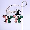 Acrylic Glitter Powder Dangle Stud Earrings FS-WGC50DB-01-3