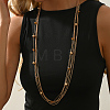 Iron Multi-strand Long Tassel Necklaces for Ramadan Wedding Bridal Decor Gift BV8880-1