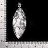 Natural Howlite Big Pendants G-F820-06Q-3