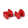 Opaque Acrylic European Beads OACR-M027-01Z-03-2
