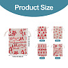 20Pcs 4 Styles Christmas Theme Cotton Fabric Cloth Bags ABAG-TA0002-04B-4