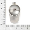 304 Stainless Steel Pendants STAS-K283-09G-3