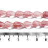Cherry Quartz Glass Beads Strands G-P520-B18-01-5