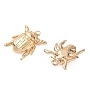 Brass Charms KK-CBA61F8-03G-2