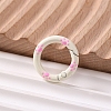 Zinc Alloy Spring Gate Rings PW-WG62968-01-2