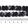 Natural Black Agate Beads Strands G-K359-D05-01-5