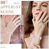 32Pcs Handmade Polymer Clay & Acrylic Bead Bracelets BJEW-PH02015-5