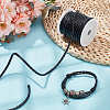 4-Ply Round Imitation Leather Braided Cord LC-WH0003-10A-4