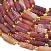 Natural Weathered Agate Beads Strands G-A321-C02-01B-3
