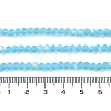 Transparent Glass Beads Strands X1-EGLA-A034-T4mm-MB08-5